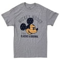 thumbnail image 1 of Mickey Mouse Disney Men's Officially Licensed Graphic Print Tee T-Shirt (Large, Heather Gray (Mickey Flag)), 1 of 1