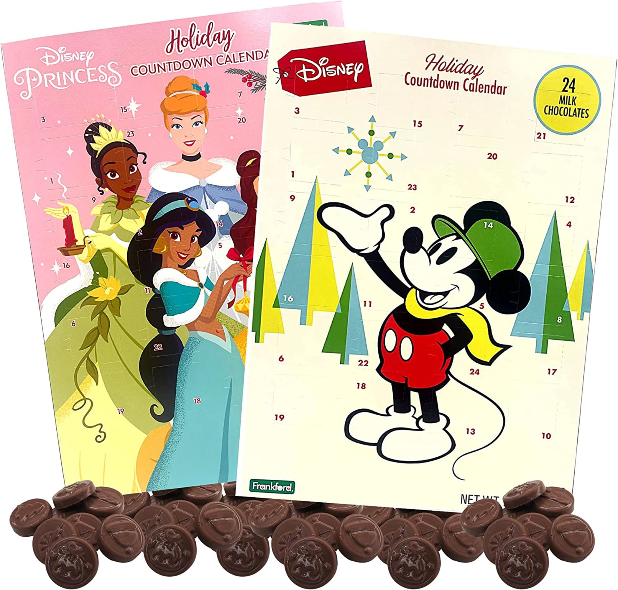 Mickey Mouse and Disney Princess Advent Calendar Christmas 2022