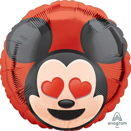 Mickey Mouse Emoji Foil Balloon 18" ( Each )