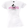 thumbnail image 1 of Mickey Mouse - Famous White Juniors T-Shirt - Large, 1 of 1