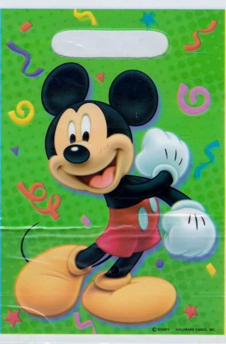 VARIOUS Mickey Mouse Favor Bags (8ct)