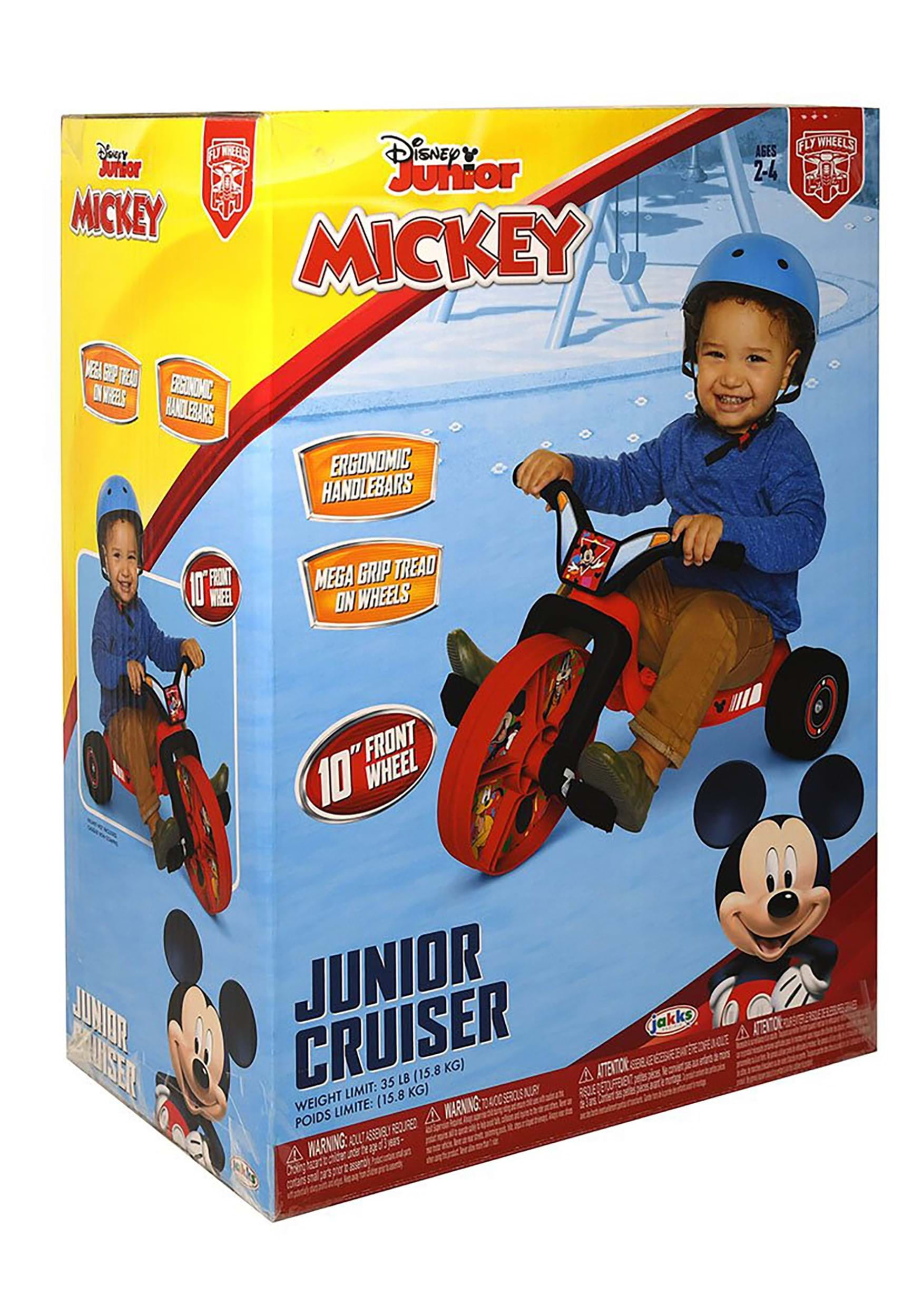 Mickey Mouse 10 Fly Wheel Kids' Tricycle With Electronic Sound - Blue :  Target