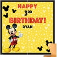 thumbnail image 1 of Mickey Mouse Forever Disney Birthday Party Decoration Scene Setters Backdrop, 1 of 1