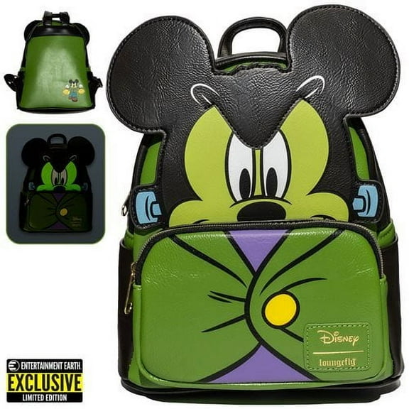 Loungefly: Mickey Mouse - Frankenstein Mickey Cosplay Mini Backpack Entertainment Earth Exclusive