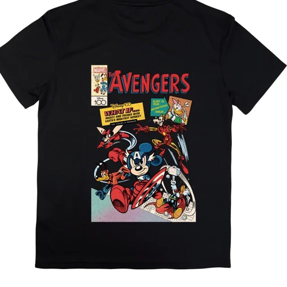 Mickey Mouse & Friends Disney Avengers T-Shirt Unisex Adult Size XL