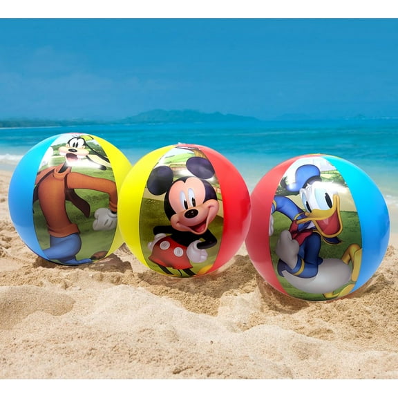 Mickey Mouse & Friends Inflatable Beach Ball 3 Pack