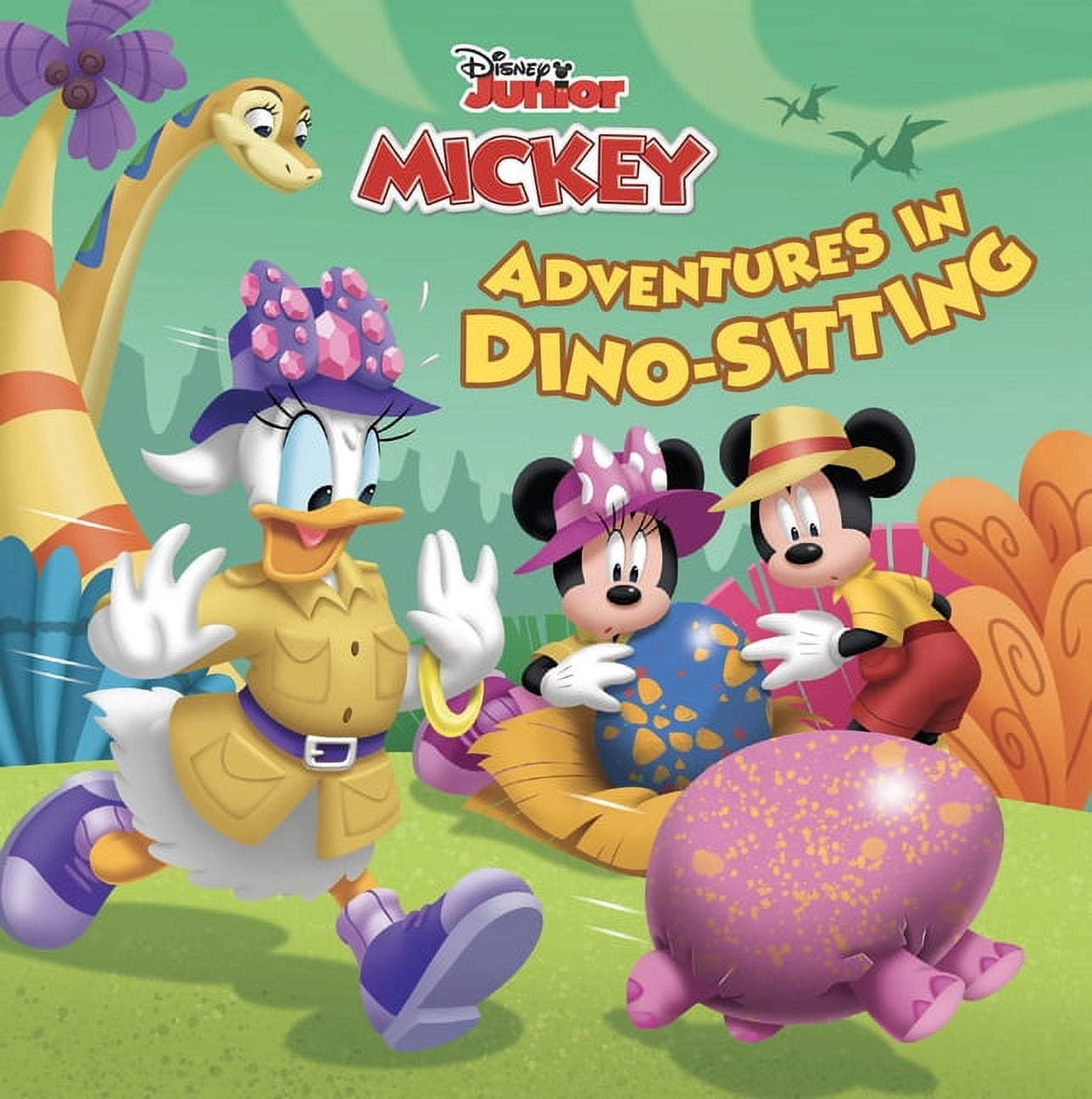 Mickey Mouse Funhouse: Adventures in Dino-Sitting, (Paperback