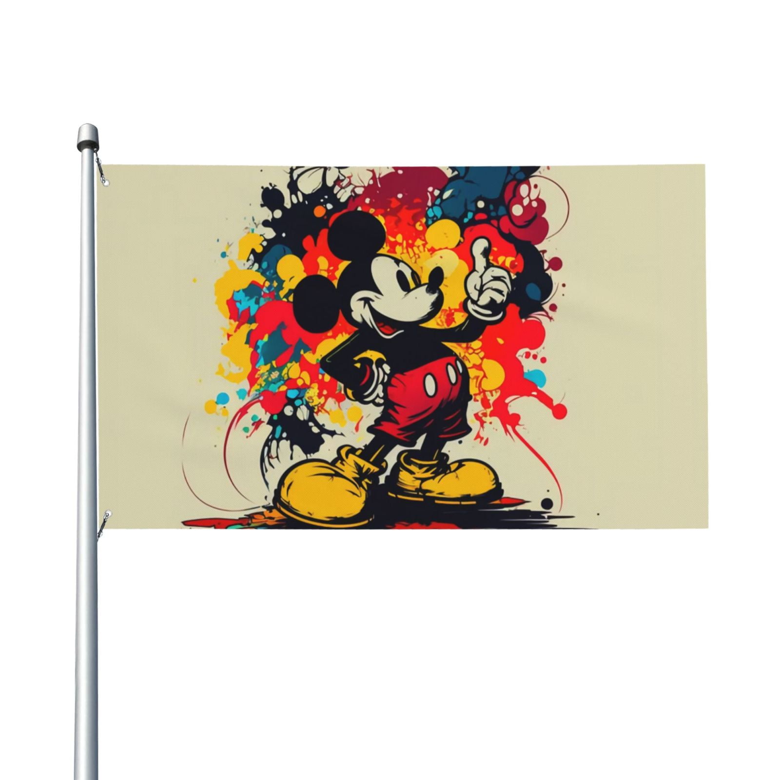 Mickey Mouse Garden Flag 3x5 Feet Indoor Decoration Flag Outdoor ...