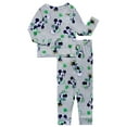 thumbnail image 1 of Mickey Mouse Girls 2- Piece St Patricks Day Long Sleeve and Pant Pajama Set, Sizes 4-10, 1 of 3