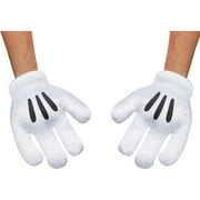 Mickey Mouse Gloves Halloween Costume Accessories, (2 Pieces)