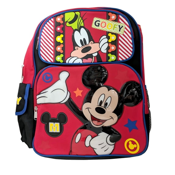 Mickey Mouse & Goofy 16" Large Backpack