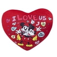 thumbnail image 1 of Mickey Mouse I Love Us Cloud Pillow, 1 of 5