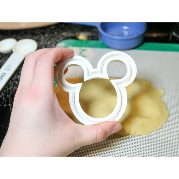 Mickey Mouse Inspired Cookie, Fondant, Playdough Cutter