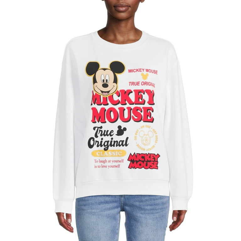 Mickey mouse deals sweatshirt walmart
