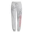thumbnail image 1 of Mickey Mouse Juniors Graphic Embellished Jogger Pants, Sizes XS-3XL, 1 of 1