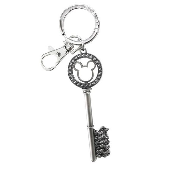 Mickey Mouse Key Shaped Keychain