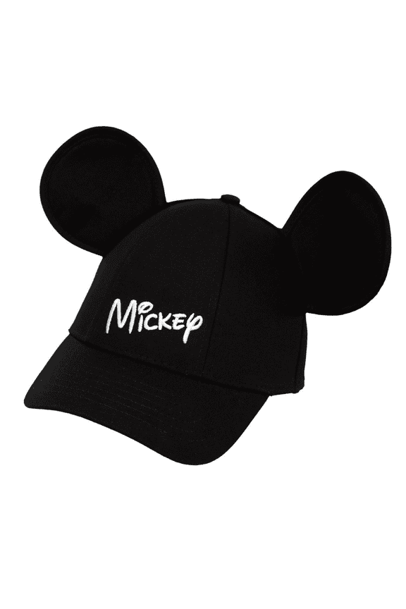 Mickey Youth Black Ear Hat, (Boy's or Girl's)