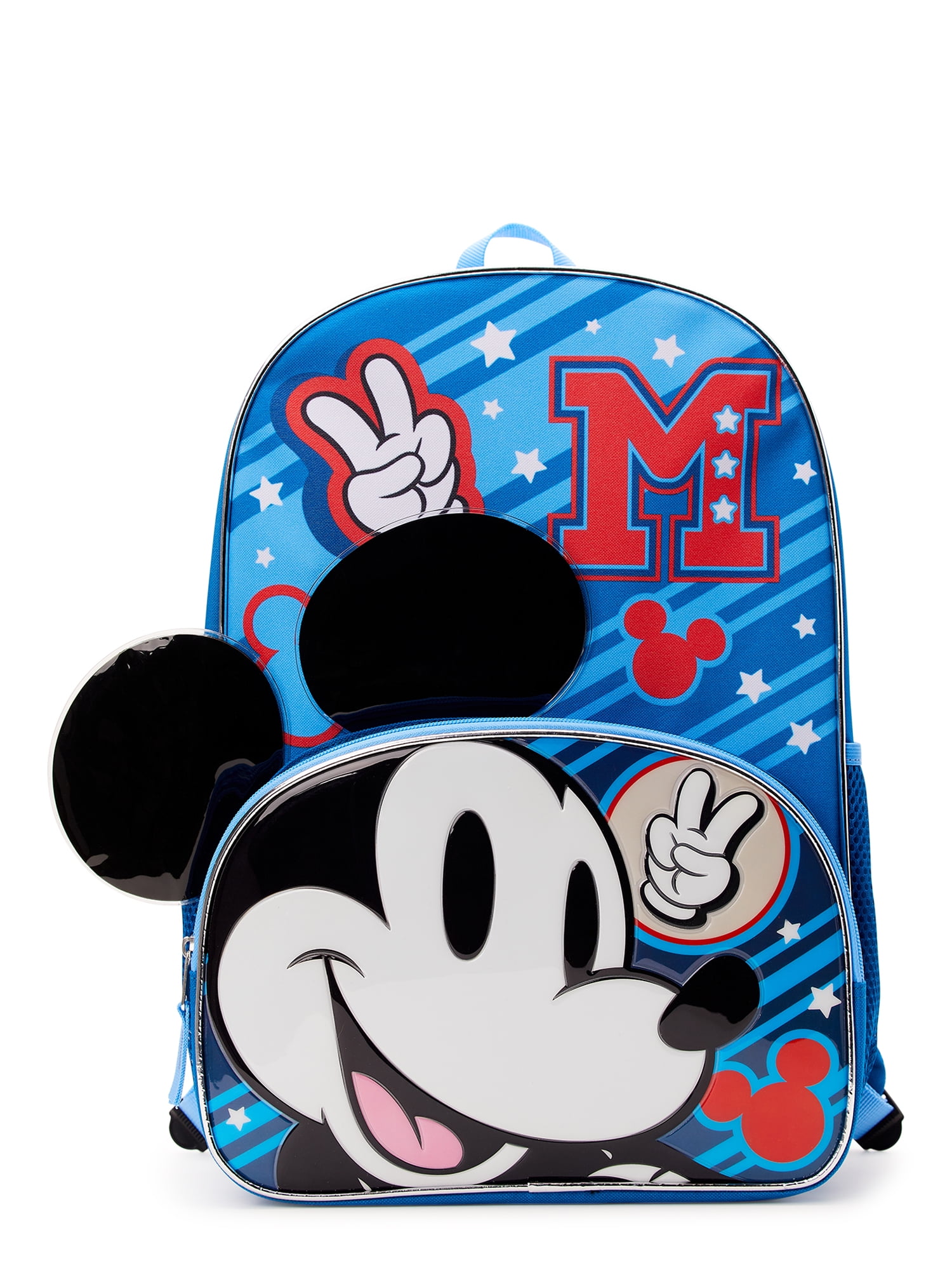 Disney Mickey & Minnie Youth Girls Pink & Green Toddler Backpack