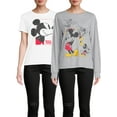 thumbnail image 1 of Mickey Mouse Ladies 2 Pack Top, 1 of 6