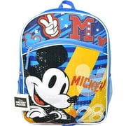 Mickey Mouse Large Backpack Blue 16"
