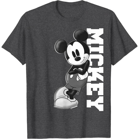 Mickey Mouse Lean DTG Print Unisex T-Shirt