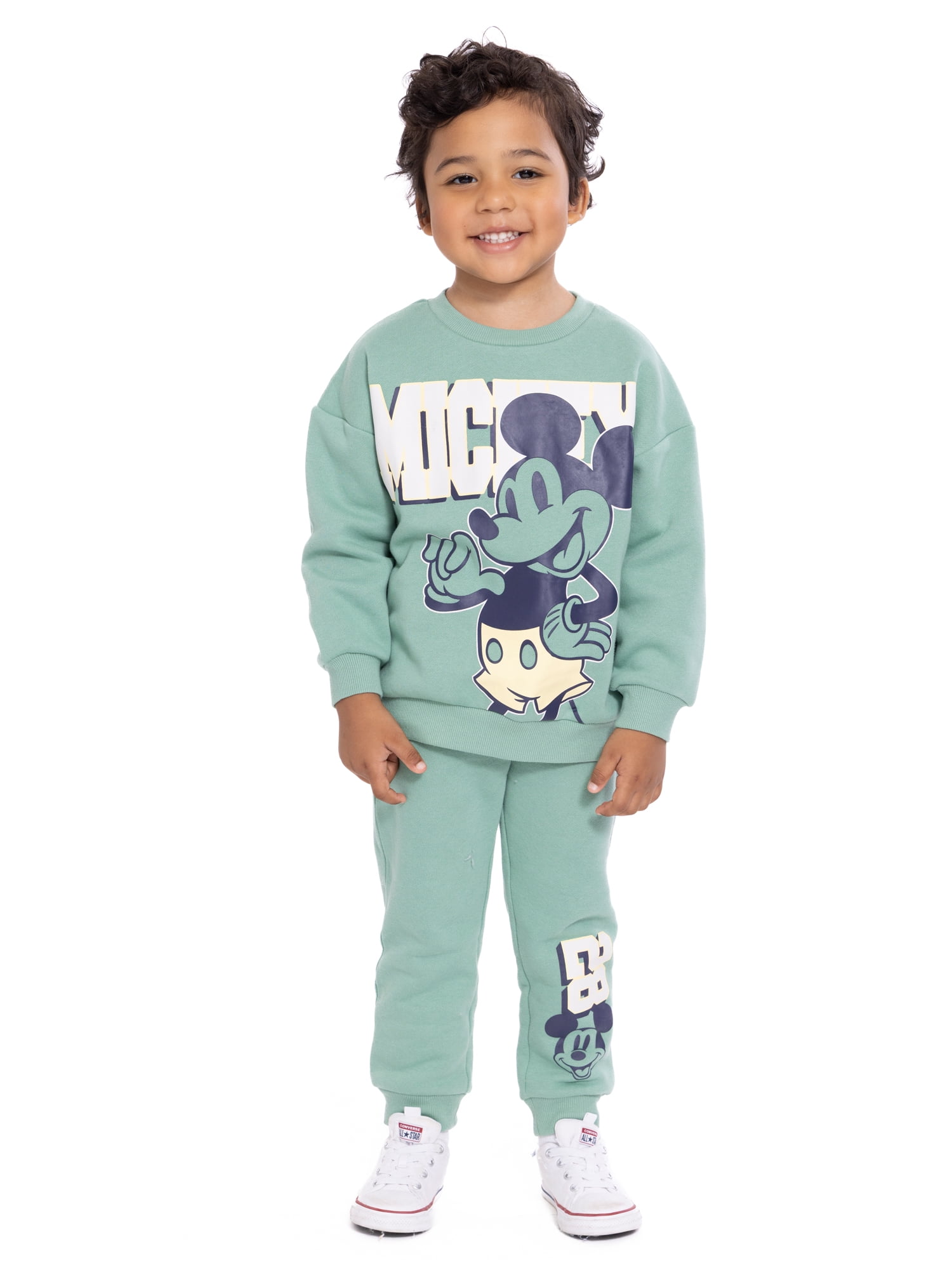 Toddler Boys’ Graphic Sweatshirt and Jogger Pants Set, 2-Piece, Sizes 12M-5T