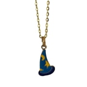 Mickey Mouse Magic Wizard Hat Cartoon Necklace