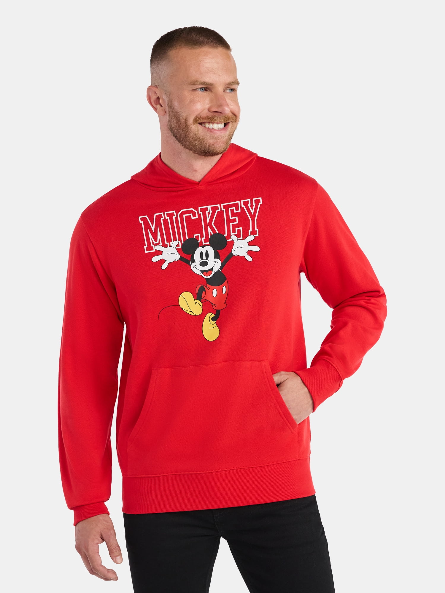 Mickey Mouse, Men's & Big Men's Graphic Hoodie, Sizes XS-5XL