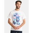 thumbnail image 1 of Mickey Mouse Men's and Big Men's Cotton Graphic Tee, Sizes S-3XL, 1 of 5