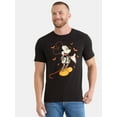 thumbnail image 1 of Mickey Mouse Men's and Big Men's Halloween Graphic Tee with Short Sleeves, Sizes XS-3XL, 1 of 5