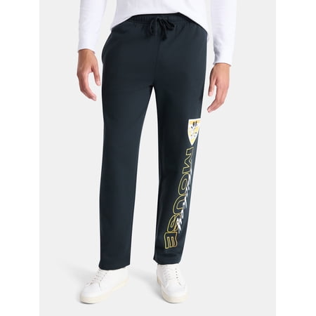 Mickey Mouse Men's and Big Men's Athletic Relaxed Fit Fleece Sweatpants, Sizes XS-3XL