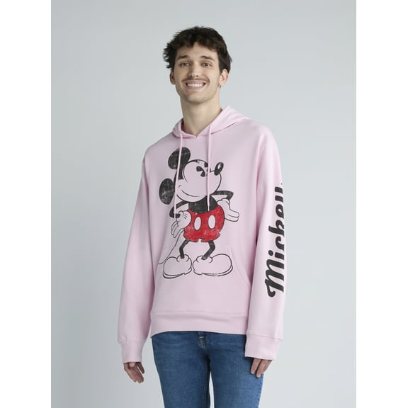 Mickey Mouse, Men's & Big Men's Mickey Classic Graphic Hoodie, Sizes S-3XL