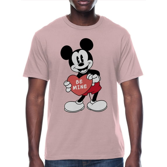 Mickey Mouse, Mens Graphic Valentines Tee, Sizes XS-3XL