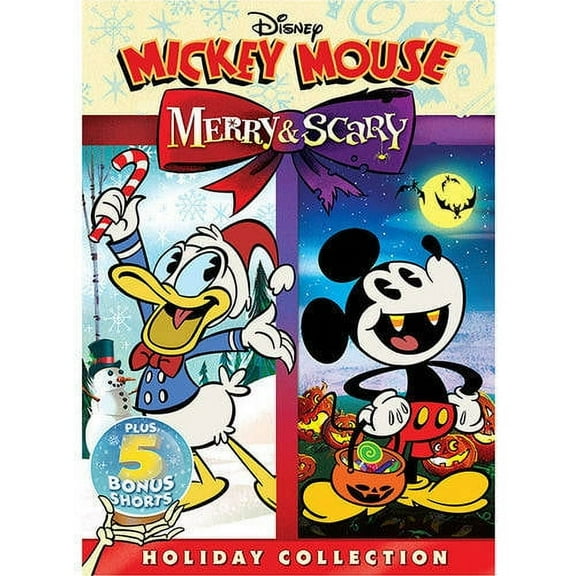 Mickey Mouse: Merry & Scary (DVD), Walt Disney Video, Holiday