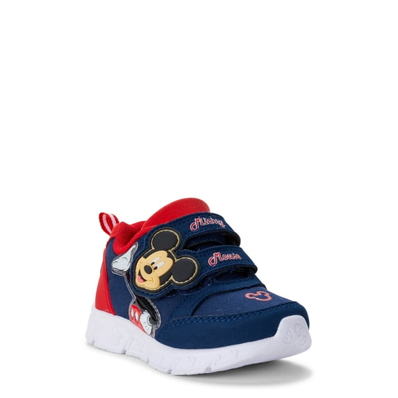 Mickey Mouse Mickey Strap Athletic Sneaker (Toddler Boys)