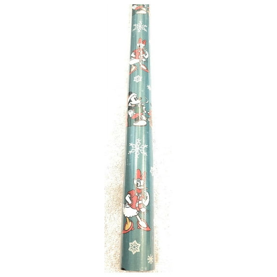 Mickey Mouse Minnie Mouse Gift Wrapping Paper - 20 sq ft Roll Total Holiday Festive Birthday Party Special Occasion