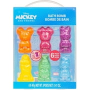 Care Bears Bubblegum Scented Bath Bombs for Kids Bear Molded Kids Bath Bombs Bath Accessories, 6pcs