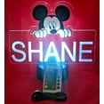 thumbnail image 1 of Mickey Mouse Night Light Up Table Desk Lamp Personalized Free Engraved Made to Order, Home Boys and Girls Kids Room Decor, 16 Bright Color Options, with Remote, A Must Have!, 1 of 10