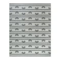 thumbnail image 1 of Mickey Mouse Outdoor Rug Peek a Boo Stripe Cream Gray, 1 of 1