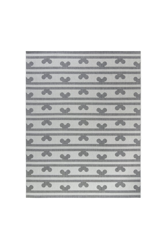 Outdoor Rug Peek a Boo Stripe Cream Gray