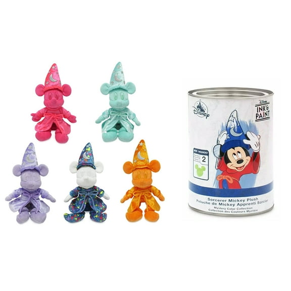Mickey Mouse Paint Can Wave 2 Mystery Plush Toy Stuffed Animal Doll 1pc Blind Box