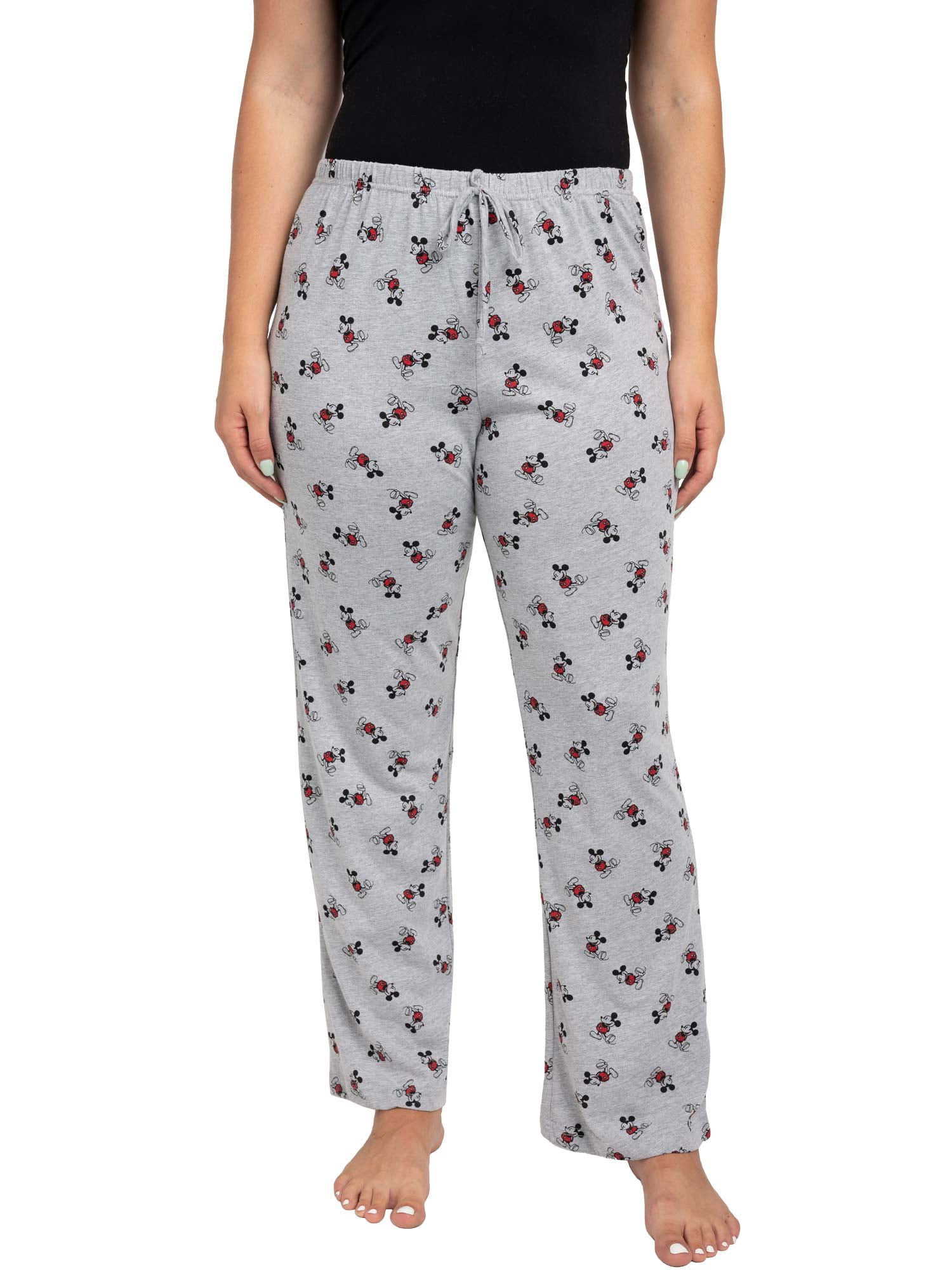 Mickey Mouse Pajama Pants All-Over Disney Women's Plus Size Lounge Wear ...