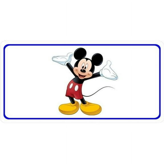 Mickey Mouse Photo License Plate