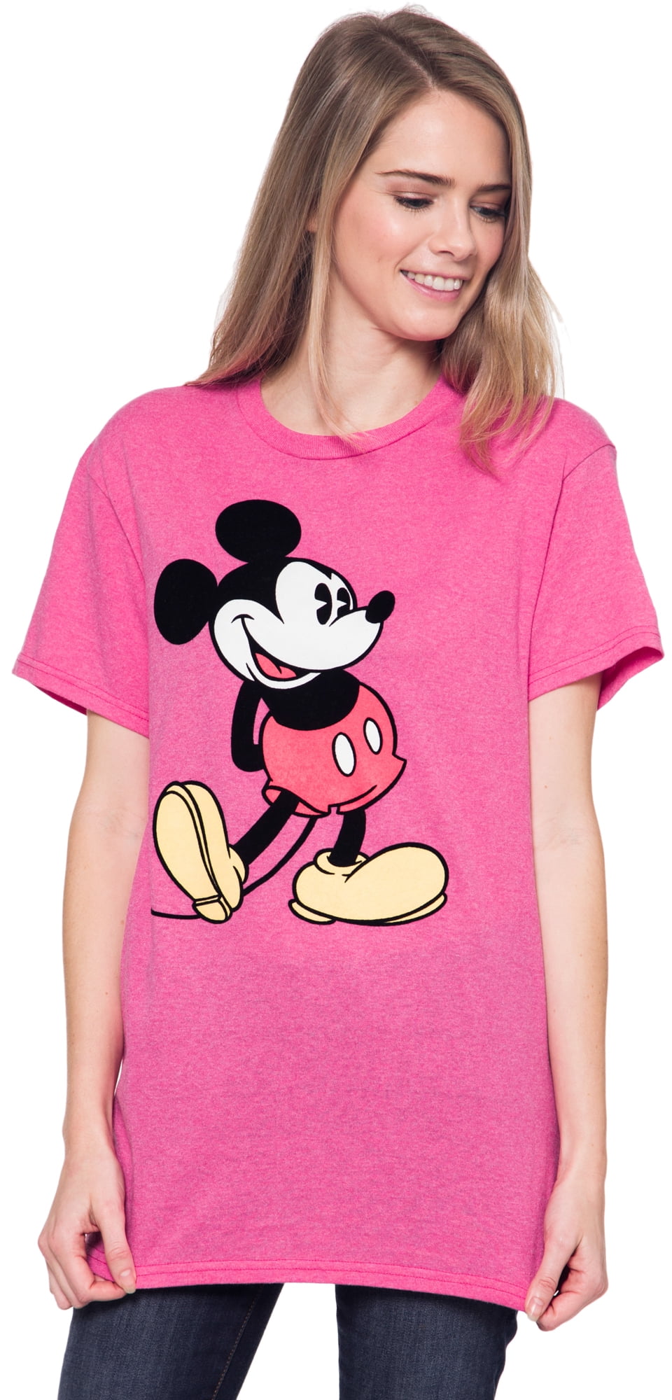 Mickey Mouse Pink Women's TShirt