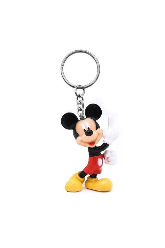 Mickey Mouse Plastic Keychain