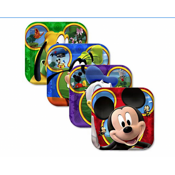 Mickey Mouse 'Playtime' Small Paper Plates (8ct)