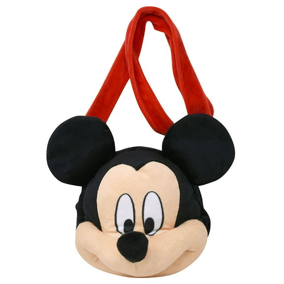 Mickey Mouse Plush Head Shaped Plush Shoulder bag with Hangtag SC/P