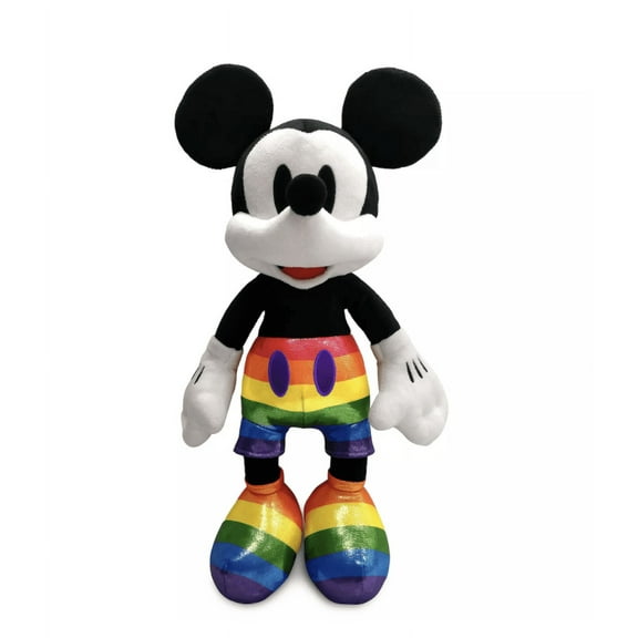 Mickey Mouse Plush Medium 17'' Rainbow Disney Collection