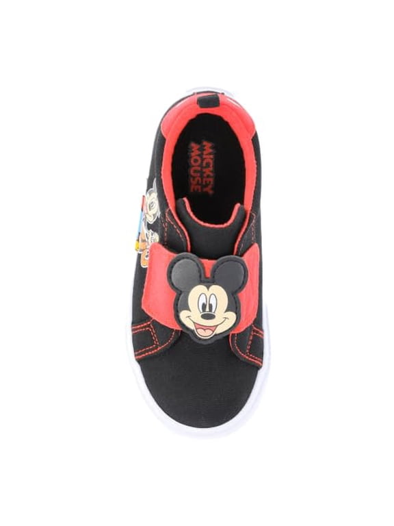 Power-Strap Sneakers - Red/Black, 9