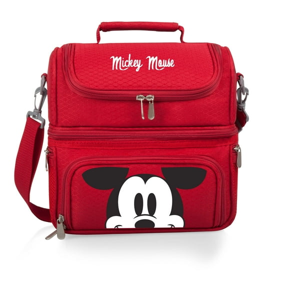 Mickey Mouse - Pranzo Lunch Bag Cooler with Utensils, Red
